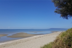 Summer sun at Blairgowrie beach